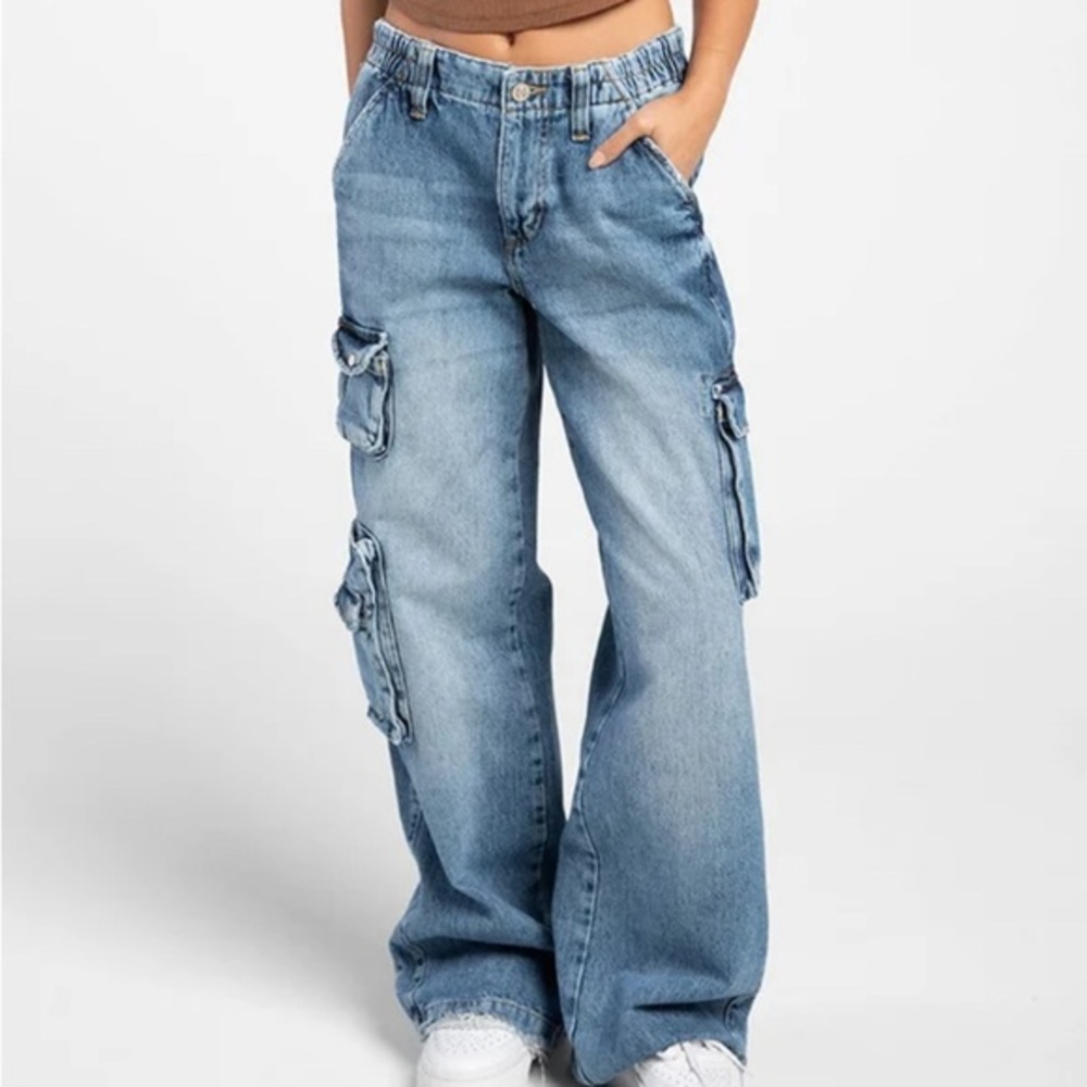 BDG Women Denim Cargo Jeans